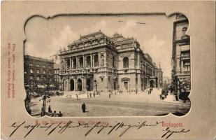 1901 Budapest VI. M. kir. Opera. Divald Károly 200. sz. (EK)