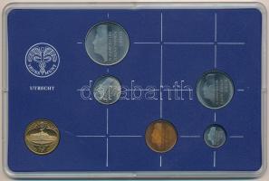 Hollandia 1986. 5c-2 1/2G (5xklf) + "Utrechti Verde" zseton plasztiktokos szettben T:1
Ne...