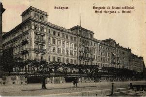 Budapest V. Hotel Hungária és Bristol szállodák, rakpart