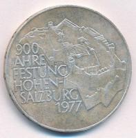 Ausztria 1977. 100Sch Ag 900 éves Hohensalzburg vára T:2 Austria 1977. 100 Schilling Ag 900th Anniversary - Hohensalzburg Fortress C:XF
