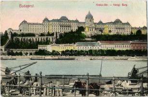 1907 Budapest I. Királyi vár, rakpart. S.L.B. No. 213. (EB)