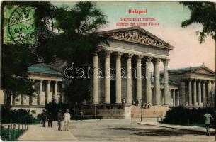 1908 Budapest XIV. Szépművészeti Múzeum. TCV card
