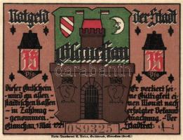 Német Birodalom/Weimari Köztársaság/Glauchau 1921. 75P 6klf teljes sor T:I