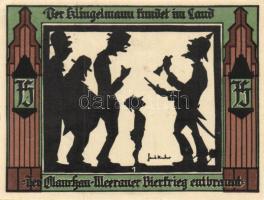 Német Birodalom/Weimari Köztársaság/Glauchau 1921. 75P 6klf teljes sor T:I