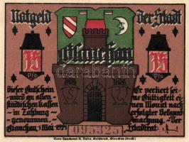 Német Birodalom/Weimari Köztársaság/Glauchau 1921. 75P 6klf teljes sor T:I