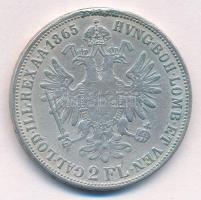 Ausztria 1865A 2Fl Ag "Ferenc József" T:2- fülnyom
Austria 1865A 2 Florin Ag "Franz ...