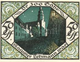 Német Birodalom/Weimari Köztársaság/Scheibenberg 1921. 50Pf 6klf teljes sor T:I