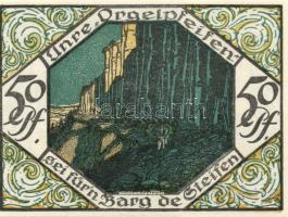 Német Birodalom/Weimari Köztársaság/Scheibenberg 1921. 50Pf 6klf teljes sor T:I