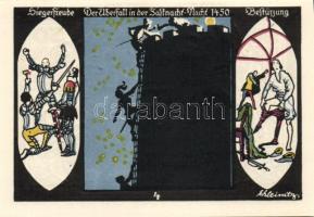 Német Birodalom/Weimari Köztársaság/Döbeln 1921. 50Pf 8klf teljes sor T:I