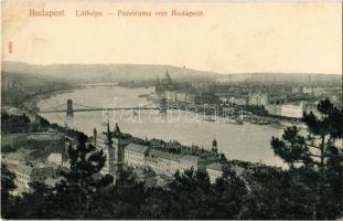 Budapest - 48 db régi városképes lap, 1900-1940 közöttiek, jó állapotban / 48 pre-1945 town-view pos...