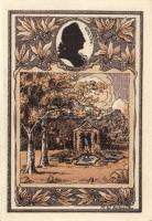 Német Birodalom/Weimari Köztársaság/Tiefurt 1921. 25Pf, 50Pf 2klf, 75Pf összesen 4klf teljes sor T:I