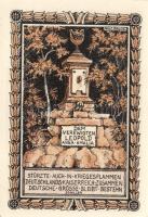 Német Birodalom/Weimari Köztársaság/Tiefurt 1921. 25Pf, 50Pf 2klf, 75Pf összesen 4klf teljes sor T:I