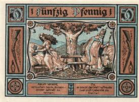 Német Birodalom/Weimari Köztársaság/Zella-Mehlis 1921. 10Pf, 25Pf, 50Pf 3klf összesen 5klf teljes sor T:I