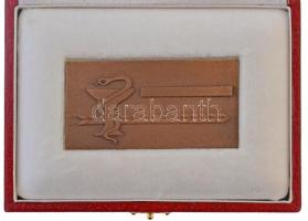 1977. "Máv. Kórház és Központi Rendelőintézet 1927-1977, Budapest" Br emlékplakett eredeti...