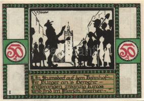 Német Birodalom/Weimari Köztársaság/Zörbig 1921. 50Pf 10klf teljes sor T:I