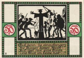 Német Birodalom/Weimari Köztársaság/Zörbig 1921. 50Pf 10klf teljes sor T:I