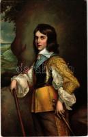 6 db RÉGI Stengel litho művészlap / 6 pre-1945 Stengel litho art postcards