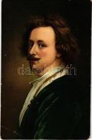 6 db RÉGI Stengel litho művészlap / 6 pre-1945 Stengel litho art postcards