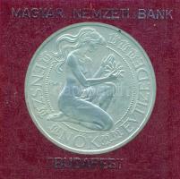 1984. 500Ft Ag "Nők évtizede" eredeti tokban, tanúsítvánnyal T:BU  Adamo EM77