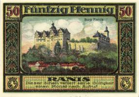 Német Birodalom/Weimari Köztársaság/Ziegenrück 1921. 50Pf 6klf teljes sor T:I