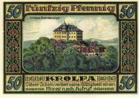 Német Birodalom/Weimari Köztársaság/Ziegenrück 1921. 50Pf 6klf teljes sor T:I