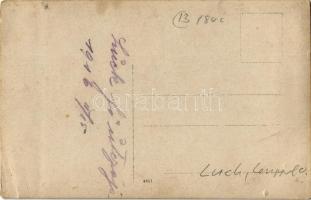 1916 Lutsk, Luck; WWI main street, dentist's office. photo (EK)