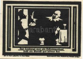 Német Birodalom/Weimari Köztársaság/Auerbach 1921. 50Pf 3klf + 75Pf 3klf teljes sor T:I