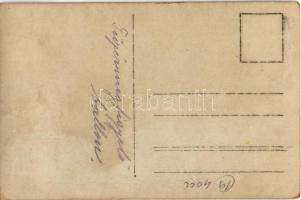 Német tüzérségi megfigyelő ballon katonákkal / WWI Austro-Hungarian K.u.K. and German military, sold...