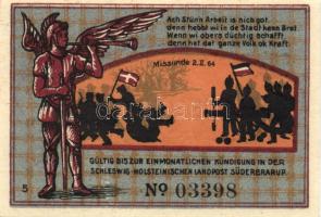 Német Birodalom/Weimari Köztársaság/ Süderbrarup 1921. 50Pf 8klf teljes sor T:I