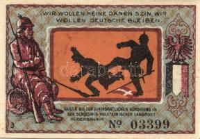 Német Birodalom/Weimari Köztársaság/ Süderbrarup 1921. 50Pf 8klf teljes sor T:I