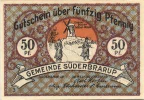 Német Birodalom/Weimari Köztársaság/ Süderbrarup 1921. 50Pf 8klf teljes sor T:I