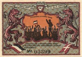 Német Birodalom/Weimari Köztársaság/ Süderbrarup 1921. 50Pf 8klf teljes sor T:I