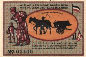 Német Birodalom/Weimari Köztársaság/ Süderbrarup 1921. 50Pf 8klf teljes sor T:I