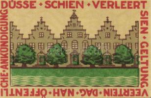 Német Birodalom/Weimari Köztársaság/ Friedrichstadt 1921. 25Pf, 50Pf, 75Pf 3klf teljes sor T:I