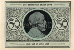 Német Birodalom/Weimari Köztársaság/ Heide 1921. 20Pf, 50Pf, 1M 3klf teljes sor T:I