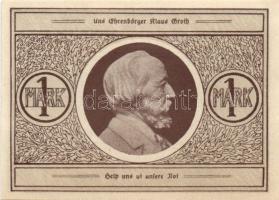 Német Birodalom/Weimari Köztársaság/ Heide 1921. 20Pf, 50Pf, 1M 3klf teljes sor T:I