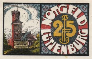 Német Birodalom/Weimari Köztársaság/ Lütjenburg 1921. 25Pf, 50Pf, 100Pf 3klf teljes sor T:I