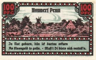 Német Birodalom/Weimari Köztársaság/ Ahrensbök 1920. 25Pf, 50Pf, 100Pf 3klf teljes sor T:I