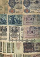 500klf bankjegy egész világ T:I + Német Birodalom századfordulótól 1940-es évekig (alapgyüjtemény) +...