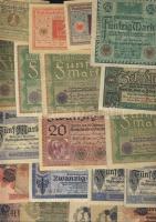 500klf bankjegy egész világ T:I + Német Birodalom századfordulótól 1940-es évekig (alapgyüjtemény) +...