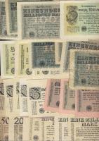 500klf bankjegy egész világ T:I + Német Birodalom századfordulótól 1940-es évekig (alapgyüjtemény) +...