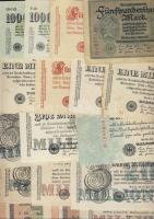 500klf bankjegy egész világ T:I + Német Birodalom századfordulótól 1940-es évekig (alapgyüjtemény) +...