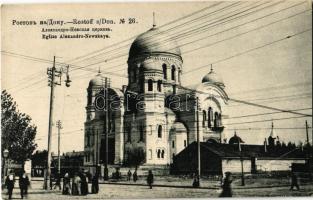 Rostov-na-Donu, Rostov-on-Don; Eglise Alexandro-Newskaya / Saint Alexander Nevsky Church. Phototypie Scherer, Nabholz & Co.