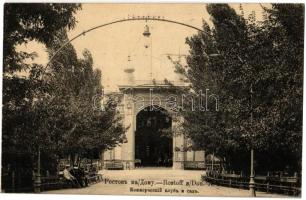 Rostov-na-Donu, Rostov-on-Don; Commercial Club and garden. Phototypie Scherer, Nabholz & Co. (r)