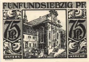 Német Birodalom/Weimari Köztársaság/ Paderborn 1921. 25Pf, 50Pf, 75Pf, 1M, 2M 5klf teljes sor T:I