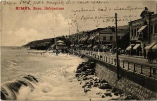 Yalta, Jalta; Naberezhnaya / quay (EK)