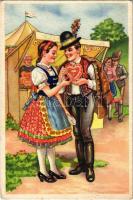 34 db régi vegyes üdvözlő és motívum lap jobbakkal / 34 old greetings and tematic cards with better ...