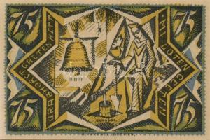 Német Birodalom/Weimari Köztársaság/ Twistringen 1921. 25Pf, 50Pf, 75Pf 3klf teljes sor T:I