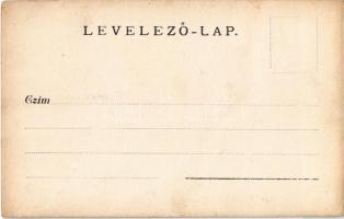 1904 Tátra, Tatry; Tarpatak, Szilágyi Dezső emléktorony, kilátó / Aussichtsturm / Studená dolina, me...