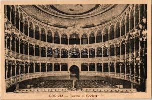 Gorizia, Görz, Gorica; Teatro di Societa / theatre interior
